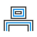 i­cone mesa e cadeira